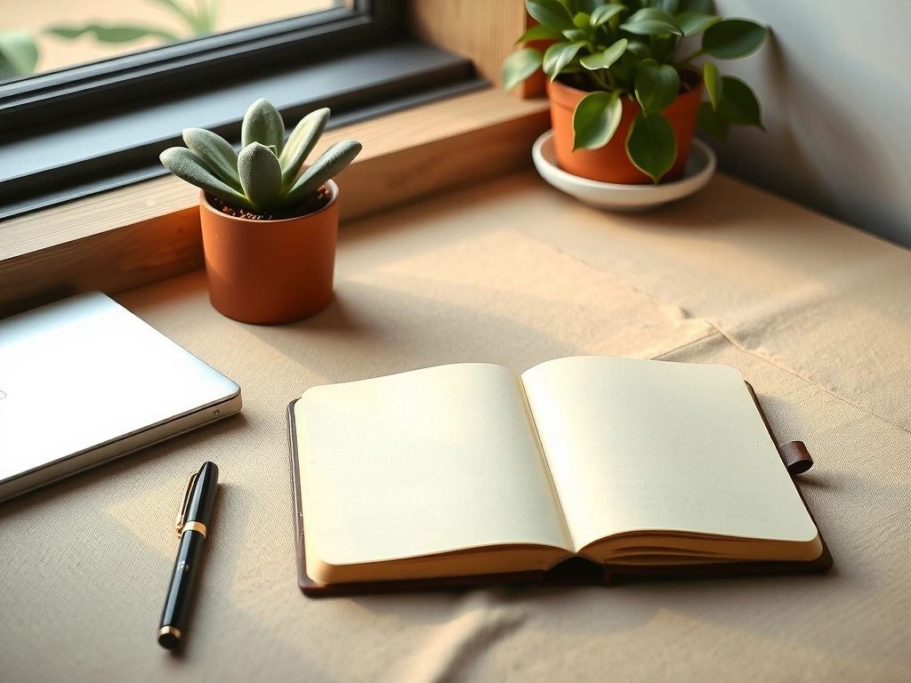 An organized workspace symbolizing clarity
